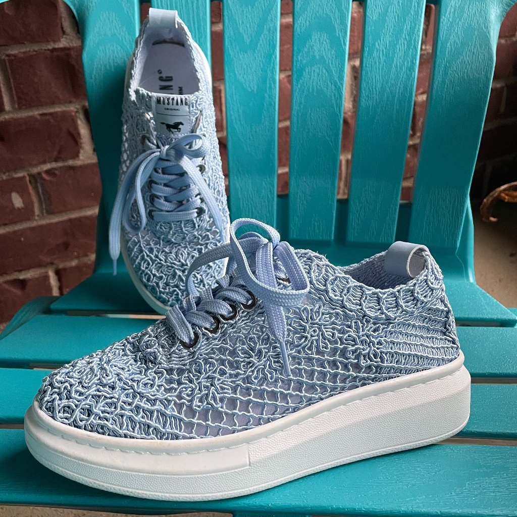 Mustang, Crochet Sneakers, Rare!